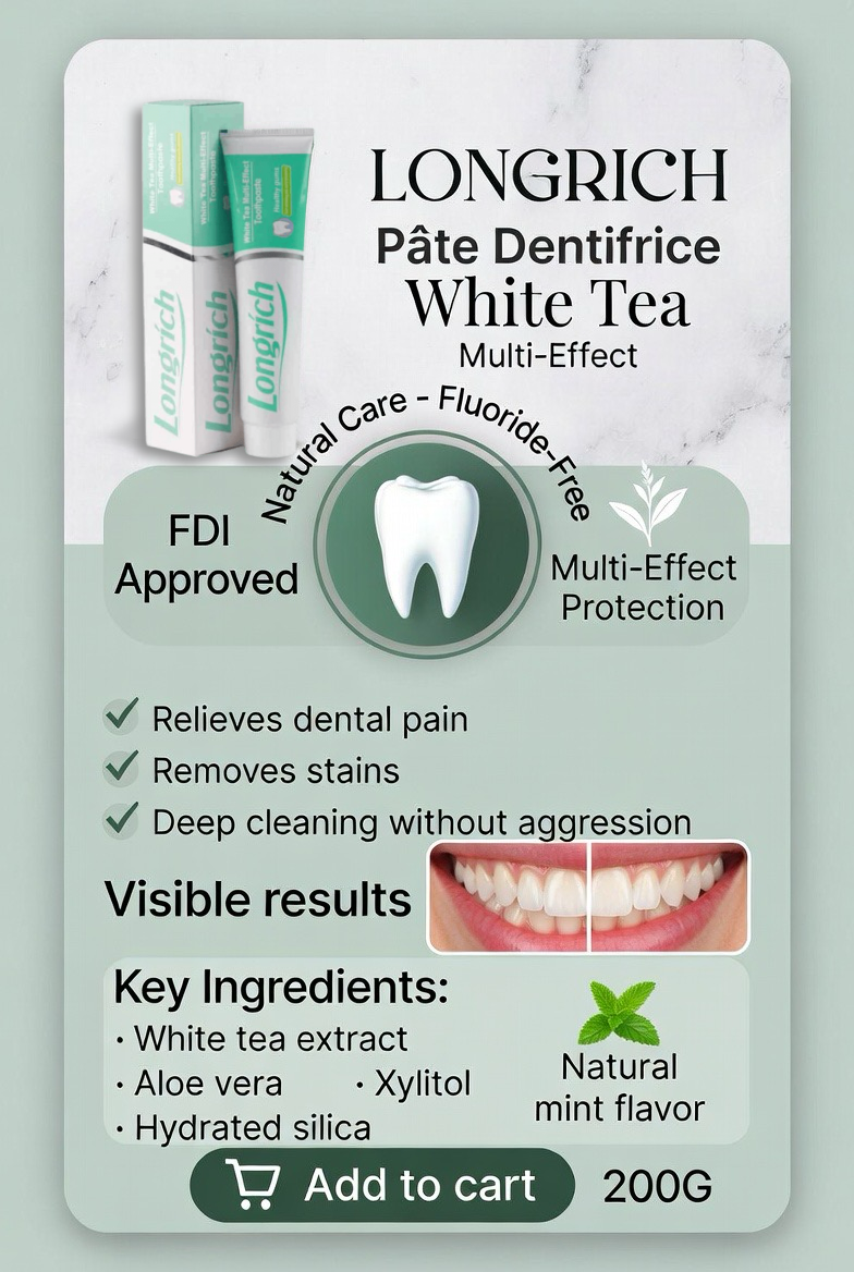 Pâte Dentifrice au Fluoride